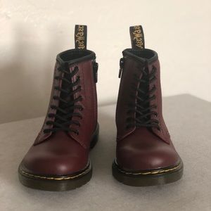 Toddlers Cherry Dr. Martens’